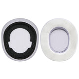 Geekria Sport Extra Thick Cooling-Gel Replacement Ear Pads Compatible with SteelSeries Arctis Nova Pro Wireless/ Nova Elite Headphones Ear Cushions, Repair Parts (Grey/ White)
