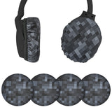 GEEKRIA 2 Pairs Medium Flex Fabric Washable Headphone Covers