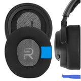 Geekria Sport Cooling-Gel Replacement Ear Pads for SteelSeries Arctis Nova Pro Wired/ Nova1/ Nova3/ Nova7, Turtle Beach Airlite Fit Wired Gaming Headphones, Ear Cushions (Black)