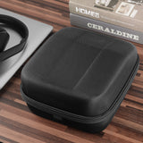 Geekria Shield Case for Large Sized Over-Ear Headphones, Replacement Hard Shell Travel Carrying Bag with Cable Storage, Compatible with SONY, Beyerdynamic, Philips, Denon, Headsets (Black)