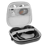 Geekria Shield Headphones Case Compatible with Arctis Nova 3X/5/Pro Wireless X, Replacement Hard Shell Travel Carrying Bag with Cable Storage (Dark Grey)