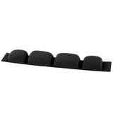 Geekria Mesh Fabric Headband Pad Compatible with Sennheiser HD600, HD580, HD650, HD660 S, Headphones Replacement Band, Headset Head Top Cushion Cover Repair Part (Black)