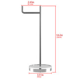 Geekria Acrylic Aluminum Headphones Stand for On-Ear Headphones, Gaming Headset Holder, Desk Display Hanger Compatible with Bose QC35, Sony WH-1000XM6, WH-1000XM5, WH-1000XM4 (Clear)