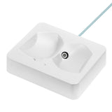 Geekria Headphones Charging Stand, Compatible with Sony WH-1000XM6 / 1000XM5, 3D Printed Resin Magnetic Dock, Gaming Headset Base (White)