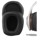 Geekria Elite Replacement Ear Pads for DENON AH-D600, AH-D7100 Headphones Ear Cushions, Headset Earpads, Ear Cups Cover Repair Parts (Black)