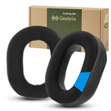 Geekria Sport Cooling-Gel Replacement Ear Pads Compatible with Razer BlackShark V3 Wireless/V3X (Not Compatible with V3 Pro) Headphones Ear Cushions, Repair Parts (Black)