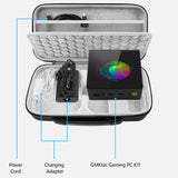 Geekria Mini PC Hard Shell Travel Case, Compatible with GMKtec K11/K8 Plus/M7/M6 Ultra/K6/M5 Plus/M5 Ultra/M3 Ultra/ M3, Beelink Ser5 MAX/SER5 PRO/SER3/EQR6/S13 Pro/S12(Dark Gray)