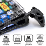 Geekria Keyboard Dust Cover Compatible with GravaStar Mercury K1/ Pro/ Lite/ V75 Pro/ Lite/ HE, Clear Acrylic Keypad Cover