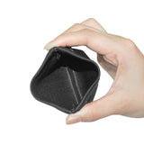 Geekria Soft Elastic Earbuds Pouch Case / Headphone Carrying Bag / Universal Headphone Protection Pouch / Pocket Earphone Case / Coin Purse Change Holder / Portable Travel Bag (Black)