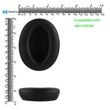 Geekria QuickFit Replacement Ear Pads for Sony WH-H910N Wireless Noise-Canceling Headphones Ear Cushions, Headset Earpads, Ear Cups Cover Repair Parts (Black)