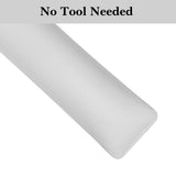 Geekria Protein Leather Headband Pad Compatible with Sony WH-CH520/ CH510/ CH500 Headphones, Replacement Band Repair Part (White)