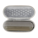 Geekria Shield Speaker Case Compatible with Beats Pill Case Cover, Replacement Hard Shell Portable Speaker Protective Carrying Bag with Keychain Hook (Gold)