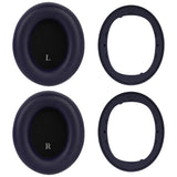 Geekria SNAP Ear Pads Replacement Kit for Beats Studio Pro Headphones, Magnetic Easy Switch Ear Cushions, Exchange Earpads in Seconds (Blue Protein Leather, 1 Pair)