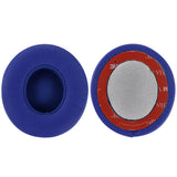 Geekria QuickFit Replacement Ear Pads for Beats Solo3 (A1796), Solo3.0 Wireless On-Ear Headphones Ear Cushions, Headset Earpads, Ear Cups Cover Repair Parts (Deep Blue)