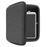 Geekria Carrying Case for Marshall Stockwell II Portable Bluetooth Speaker, Waterproof Wireless Speaker, Hard Shell Traveling Bag with Room for Cable, Charger, and Parts (Black)