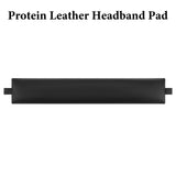Geekria Protein Leather Headband Pad Compatible with Beyerdynamic MMX100, MMX150, MMX200 Pro Headphones, Replacement Band Repair Part (Black)