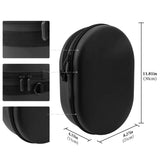 Geekria Carrying Case for VR Controllers and Accessories, Compatible with Quest 3, Quest 2, Vision Pro, Google Daydream View, 30x21x11cm, Shockproof with Cushion Padding for Secure Storage
