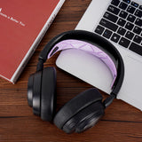 Geekria Flex Fabric Headband Pad Compatible with SteelSeries Arctis Nova Pro, Arctis Nova 7, Arctis Nova 4, Arctis Nova 3, Arctis Nova 1 Headphones Replacement Band, Headset Head Cushion (Purple)