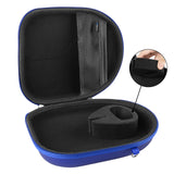 Geekria Shield Headphones Case Compatible with JBL TUNE 760NC, 750NC, 720BT, Live 770NC, Replacement Hard Shell Travel Carrying Bag with Cable Storage (Blue)
