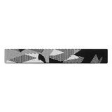 Geekria Flex Fabric Headband Pad Compatible with SteelSeries Arctis7, 9X, PRO Headphones, Replacement Band Repair Part (Black White)