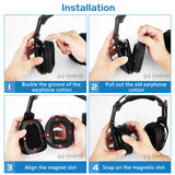 Geekria Sport Cooling-Gel Replacement Ear Pads Compatible with Astro A40 TR Headphones, Ear Cushions (Black)