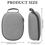 Geekria Shield VR Hard Carrying Case for Meta Quest 3, Shockproof and Scratch-Resistant VR Travel Storage Bag, Fits Accessories, Portable Protective Case for Home or On-the-Go (Grey)