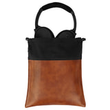 Geekria Headphones PU Carrying Bag, Universal Headphone Protection Pouch / Portable Travel Bag, Compatible with Bose QC35, QC25, QC15, Beoplay H9i, H4, H9, H8, H6, H2, AKG Y500, Y50BT (Brown)