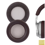 Geekria QuickFit Replacement Ear Pads for Corsair Virtuoso RGB/ Wireless SE/ Wireless XT Headphones Ear Cushions, Repair Parts (Brown)