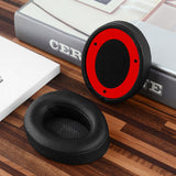 Geekria QuickFit Protein Leather Replacement Ear Pads for JBL Everest 700, V700BT Headphones Ear Cushions, Repair Parts (Black)