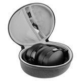 Geekria Shield Headphones Case Compatible with Skullcandy Riff 2, Crusher ANC, Crusher Evo, Hesh ANC, Hesh 3, Replacement Hard Shell Carrying Bag with Cable Storage (Dark Grey)