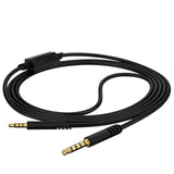 Geekria Gaming Audio Cable Compatible with Astro A40 tr, A40, A30, A10 Gen 2, A10Gaming, Headset Cable, 3.5mm Auxiliary Replacement Stereo Cable with Mute Control (6ft / 2m)