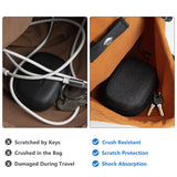 Geekria Shield Earbuds Case Compatible with JBL Vibe Beam 2/Buds 2, Tune 130NC/230NC/Flex, Replacement Hard Shell Travel Carrying Bag with Carabiner Clip (Dark Grey)