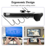 Geekria Silicone Protective Case Compatible with Nintendo Switch 2 features a split-type design, shock absorption, scratch resistance, Ergonomic Grip Design, Charge Without Removing