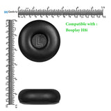 Geekria Elite Sheepskin Replacement Ear Pads for Bang & Olufsen Beoplay H8i Headphones Ear Cushions, Headset Earpads, Ear Cups Cover Repair Parts (Black)