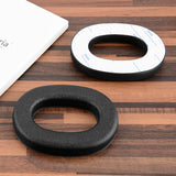 Geekria QuickFit Protein Leather Replacement Ear Pads for 3M WorkTunes (90543/90542/90544/90541), Peltor Sport, 3M Pro-Grade (90565), ZOHAN EM042, Hearing Protector, Memory Foam (Black)