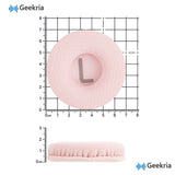 Geekria Comfort Mesh Fabric Replacement Ear Pads for JBL JR300, JR300BT, T450BT, T500BT, Tune 500, Tune 500BT, Tune 510BT, Tune 520BT Headphones, Ear Cushions (Pink)