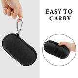Geekria Shield Smart Glasses Case Compatible with XREAL Air 3, Air 3s, V3, Rokid Max, Razer Anzu, Hard Shell Protective AR Glasses, Replacement Travel Bag with Cable Storage