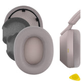 Geekria Replacement Ear Pads for Sony WH-1000XM5 Wireless Headphones Ear Cushions, Repair Parts (Smoky Pink)