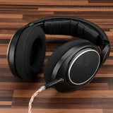 Geekria Apollo Copper Silver Braid Upgrade Audio Cable Compatible with Sennheiser HD 620S/599/598/550/505, 2.5mm Replacement Headphones Cord for Hi-Resolution Audiophile (4ft/1.2m)