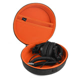 Geekria Shield Case for Large-Sized Over-Ear Headphones, Replacement Protective Hard Shell Travel Carrying Bag with Cable Storage, Compatible with Soundcore Spaceone, Beats StudioPro (Microfiber)