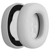 Geekria QuickFit Replacement Ear Pads for JBL Live 650 BTNC, Lifestyle E65BTNC, Duet NC, Live 660 NC Ear Cushions, Repair Parts (Grey)