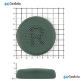 Geekria QuicFit Replacement Ear Pads Compatible with JLab Go Lux ANC Wireless Headphones Ear Cushions, Repair Parts (Sage)
