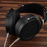 Geekria 2.5mm Balanced Cable Compatible with HIFIMAN SUSVARA UNVEILED, SUNDARA, HE4XX, 400i, HE1000V2, Denon AH-D600, AH-D7200, 5N OCC Braided Silver Plated Audio Cord (2.5mm to Dual 3.5mm/4.9ft)