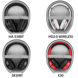 Geekria Shield Kids Headphones Case for Lay Flat On-Ear Headphone, Replacement Hard Shell Travel Carrying Bag with Accessories Storage Compatible with Beats, AIAIAI ,JBL Headphones (Black Diamond)