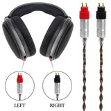 Geekria Apollo Single Crystal Copper Upgrade Audio Cable Compatible with Sennheiser HD 600S2 660S 600 650 6XX, 2.5mm Replacement Headphones Cord for Hi-Resolution, HiFi Headset (5 ft/1.5 m)