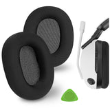 Geekria Comfort Ice Silk Replacement Ear Pads for Sony INZONE H7 (WH-G700), INZONE H9 (WH-G900N) Headphones Ear Cushions, Headset Earpads, Ear Cups Cover Repair Parts (Black)