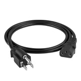 Geekria Computer Monitor TV Replacement Power Cord 3 Prong AC Power Cable 18AWG 100V~250V NEMA 5-15P to IEC320C13 Compatible with LG TV 42LF11 42LG20 42LG30 42LG30DC (2 Pack, 5 FT)