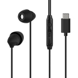 Geekria Sleeping Headphones for Side Sleepers, USB-C Wired Soft Silicone In-Ear Earbuds with Mic & Volume Control, Sleep, Travel & Meditation (3.9FT)