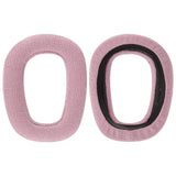 Geekria Comfort Mesh Fabric Replacement Ear Pads for Logitech Zone Vibe 100 Headphones Ear Cushions, Headset Earpads, Ear Cups Cover Repair Parts (Pink)
