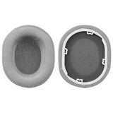 Geekria Comfort Mesh Fabric Replacement Ear Pads for Corsair HS65, HS55 Headphones Ear Cushions, Headset Earpads, Ear Cups Cover Repair Parts (Grey)